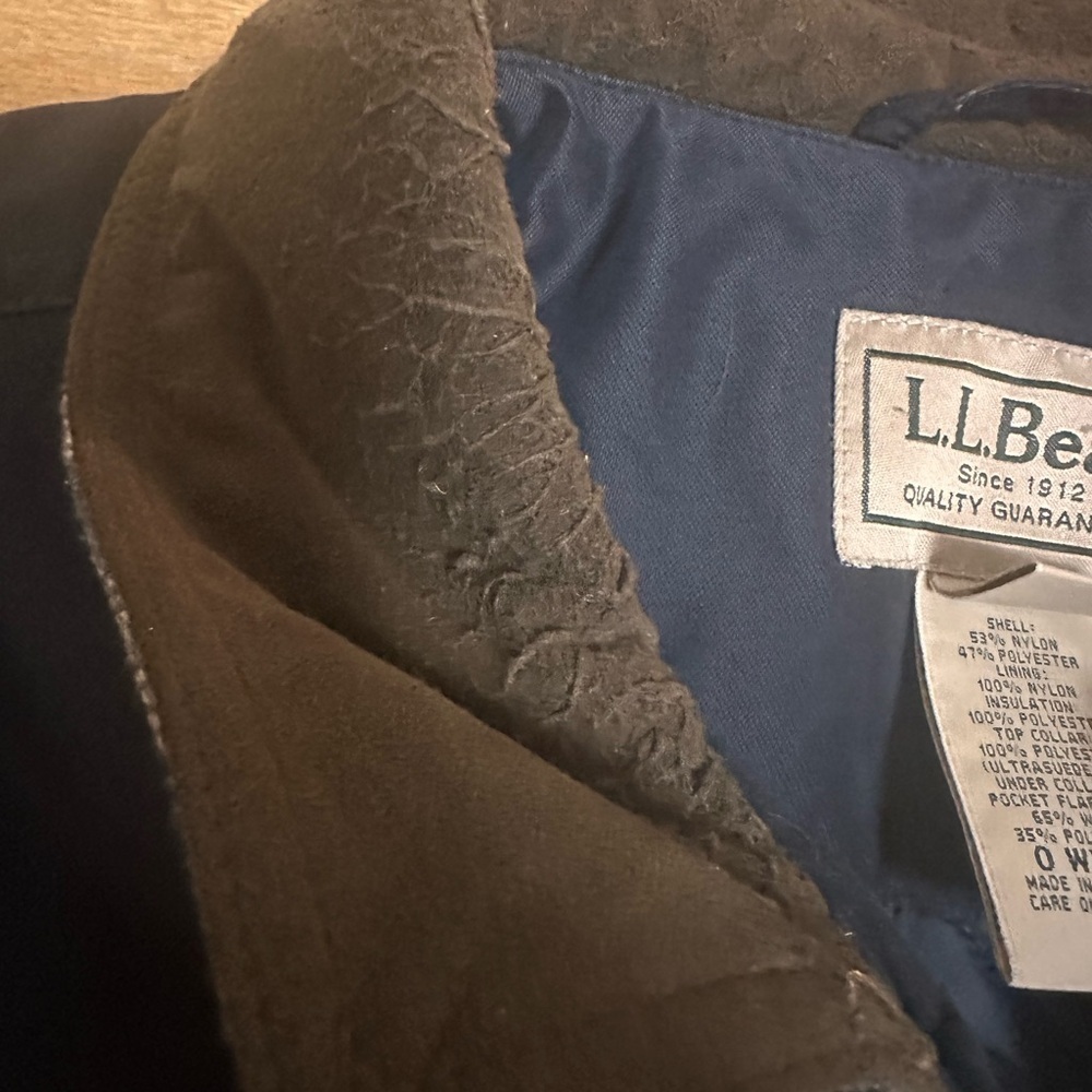 Vintage LL Bean Men’s Barn Jacket XXL Tall Primaloft - Picture 4 of 11